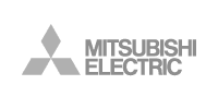 Mitsubishi Electric Logo Greyscale